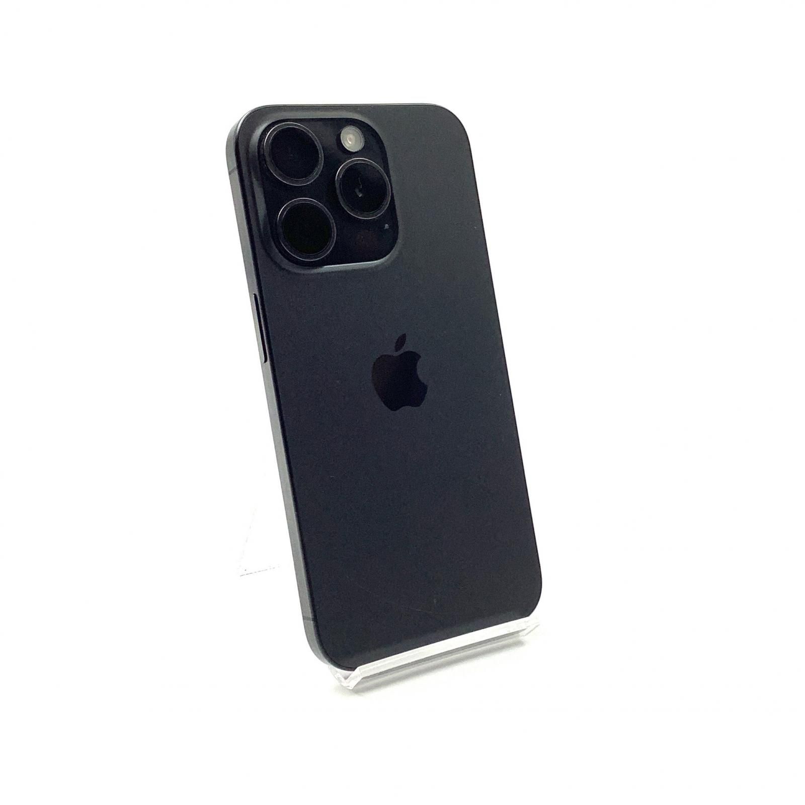 【全額返金保証】【最速発送】Apple iPhone 15 Pro 1TB ブラックチタニウム SIMフリー 88% 動作確認済