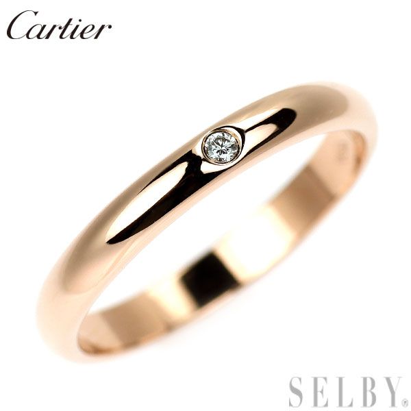 K18PG ダイヤモンド リング 約9号 ヴァンドーム青山 K18PG ダイモンド