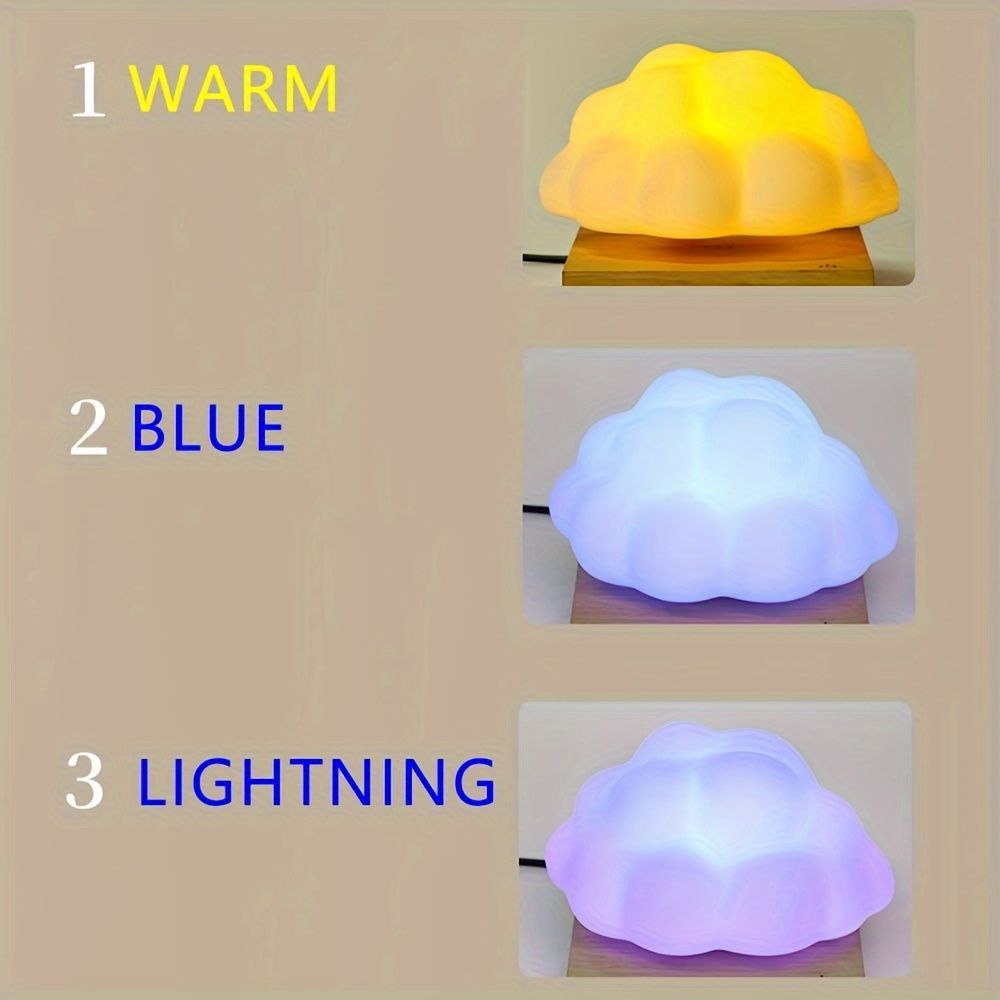 磁気浮遊クラウドLEDランプ