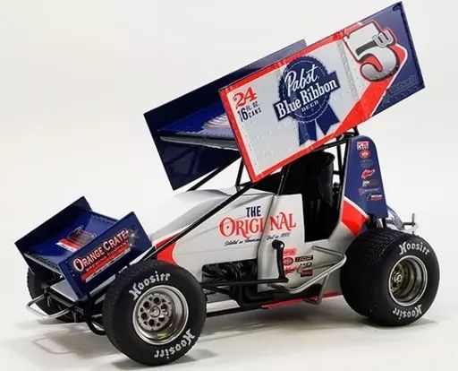 【】ミニカー 1/18 Pabst Blue Ribbon Sprint Car 2022 Lucas Wolfe #5w [A1822006]