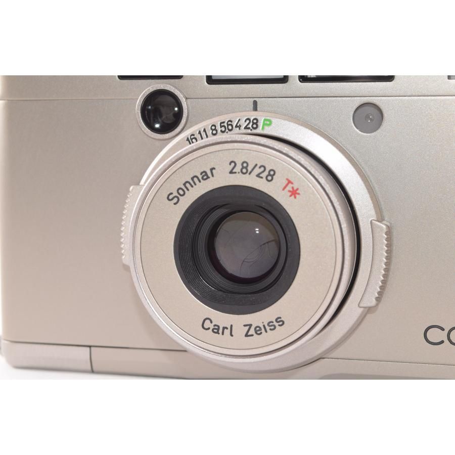 ☆美品☆ CONTAX コンタックス Tix Sonnar 28mm F2.8 T* コンパクト