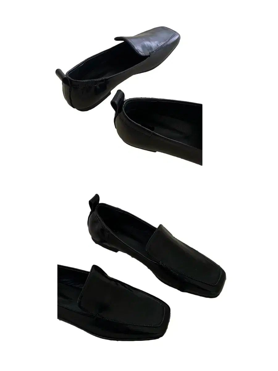 【偽造品10倍補償】公式正規品！235 メティエ スクエアステッチモノローファー ブラックローファー 保育園上履き