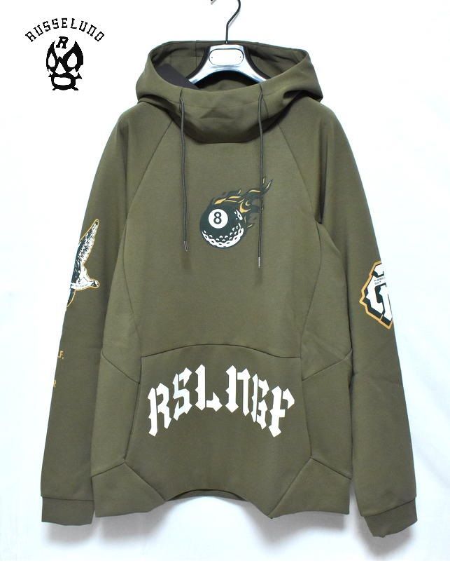 新品 ラッセルノ Mask Hoodie 8ボールパーカー (4/Mサイズ) Ⓗ 新品