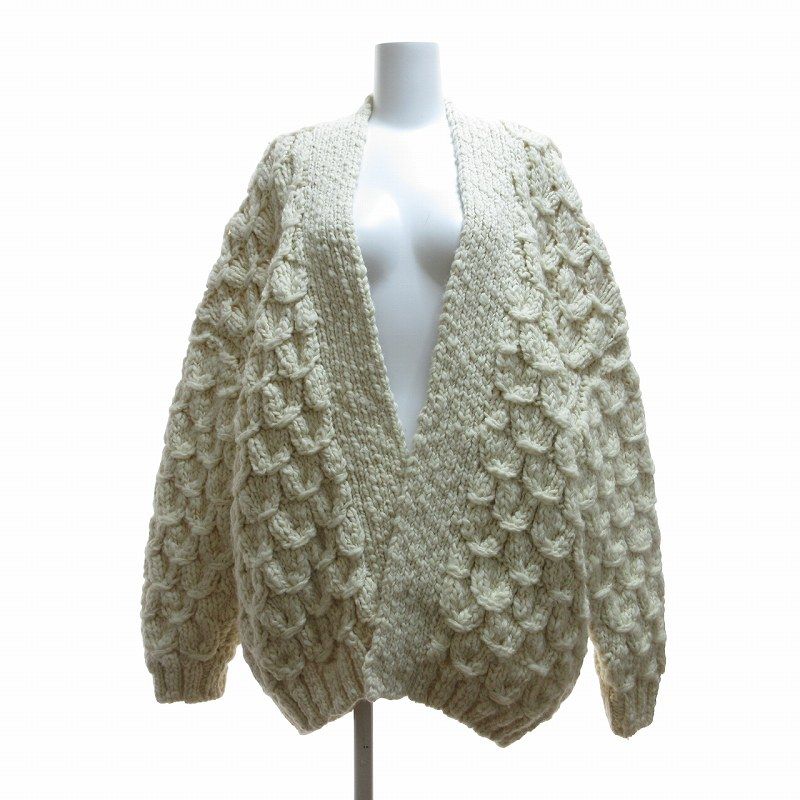 WRYHT ライト タグ付き 22AW SHELL RATTEN HAND GAWN ニット  