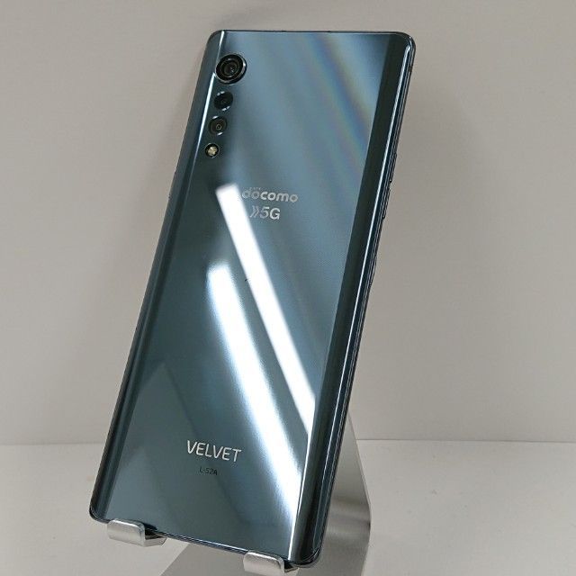 docomo LG VELVET L-52A オーロラグレー と*も様 docomo 5G VELVET