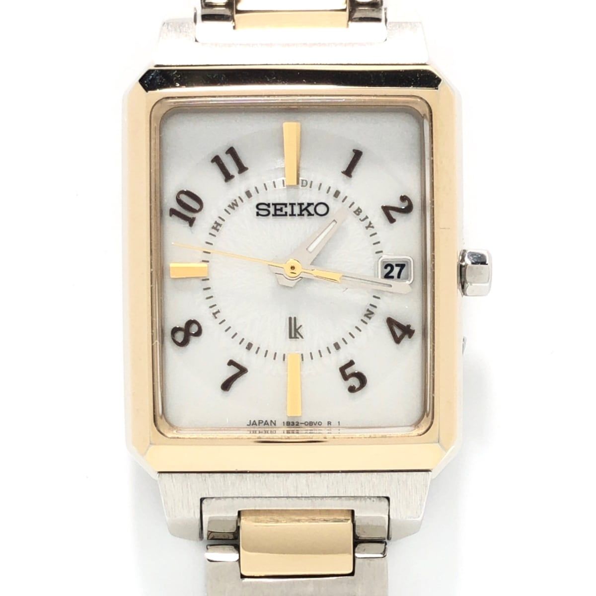 SEIKO(セイコー) 腕時計 LUKIA(ルキア) 1B32-0AS0/SS1B32-0AS0/ レディース SS/電波 シルバー