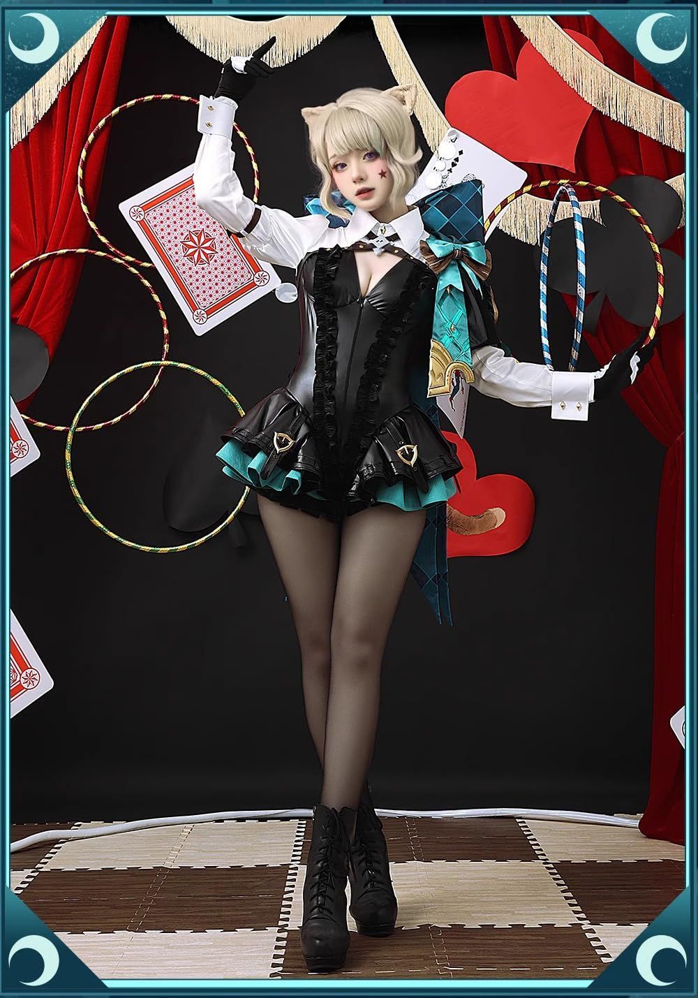 原神　フレミネ　高品質　コスプレ　衣装 Amazon.co.jp: [Plazhen] 原神 フレミネ コスプレ衣装 帽子付き