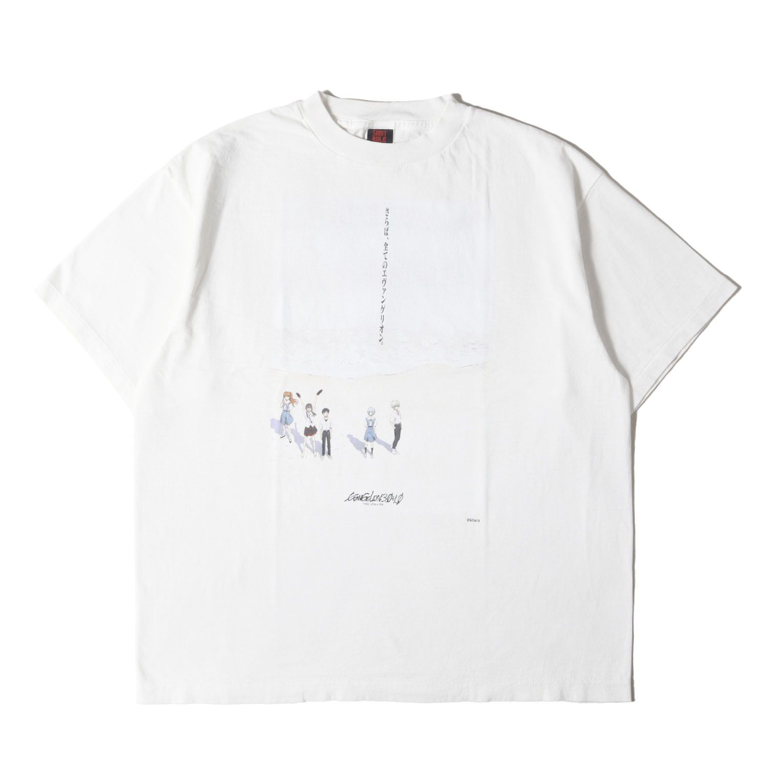 新品】SAINT MICHAEL セントマイケル Tシャツ ホワイト 白 サイズ:L 