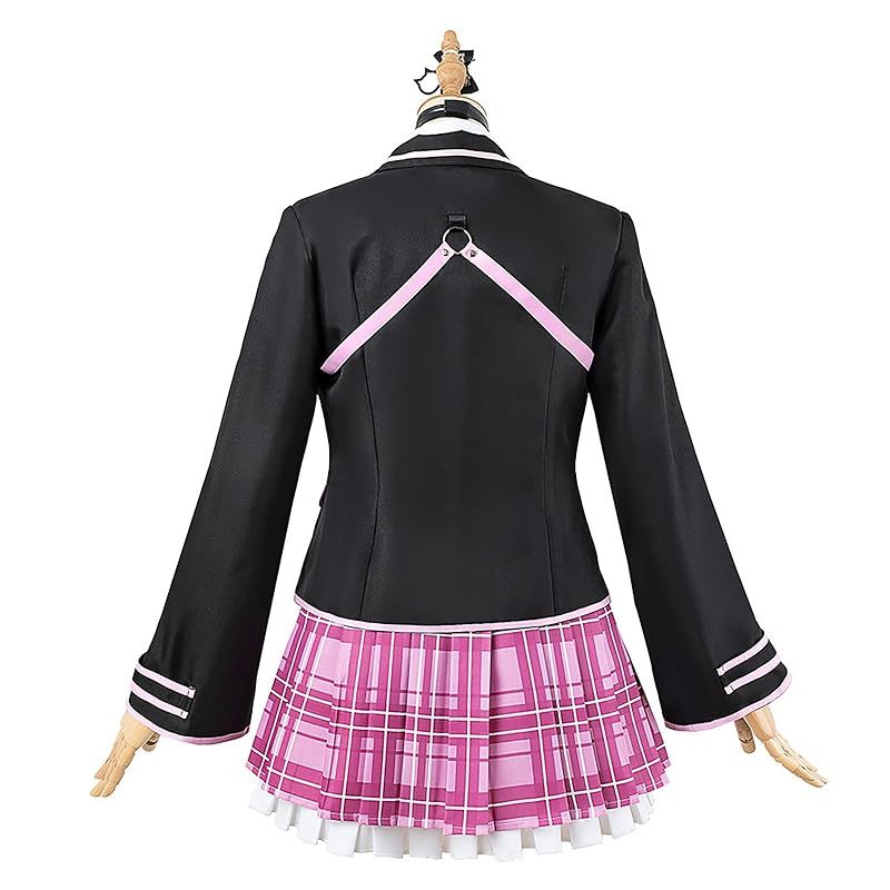 ホロライブ 湊あくあ 制服　コスプレ衣装　ウィッグ付き ホロライブ 2期生 湊あくあ 新衣装 制服 コスプレ衣装 VTuber cosplay
