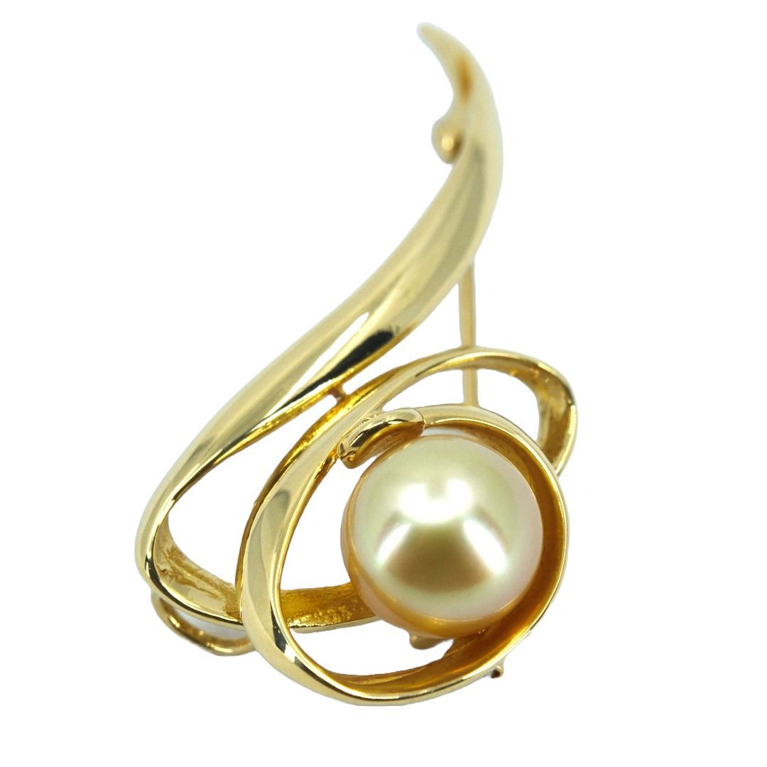 タサキ TASAKI K18 ゴールドパールブローチ