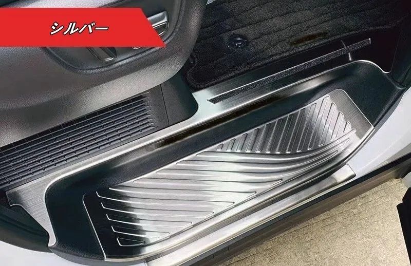 レクサス LM300h LM500h用 ステンレス ドアスカッフプレート 内外側用 10個セット 3色選択可