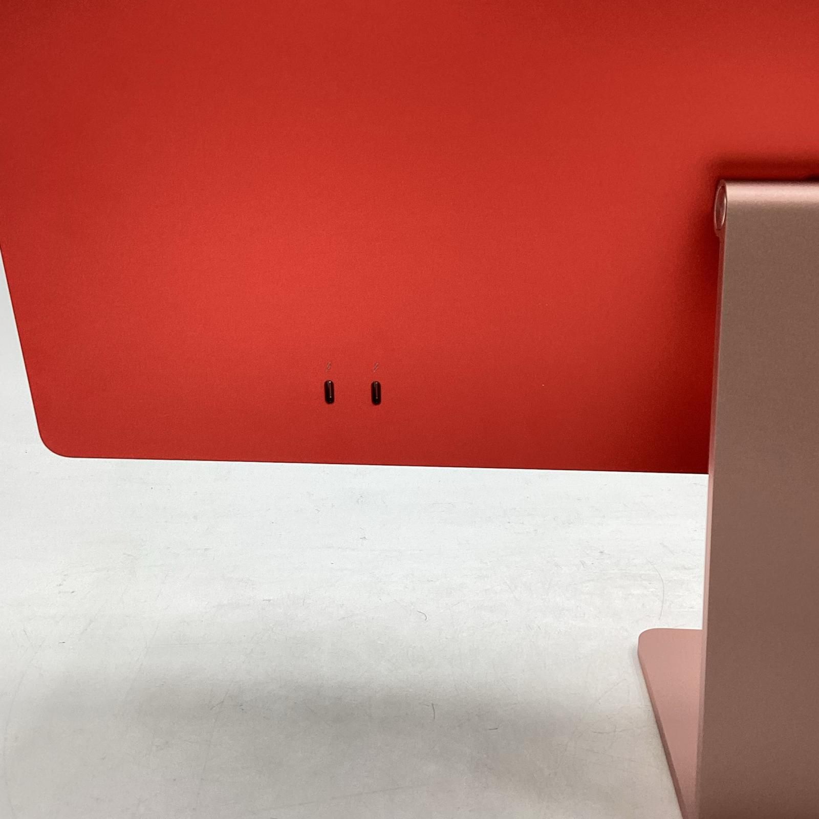 Apple iMac M1ピンク 赤色 付属品あり ジャンク品 Apple iMac M1ピンク 赤色 付属品あり ジャンク品