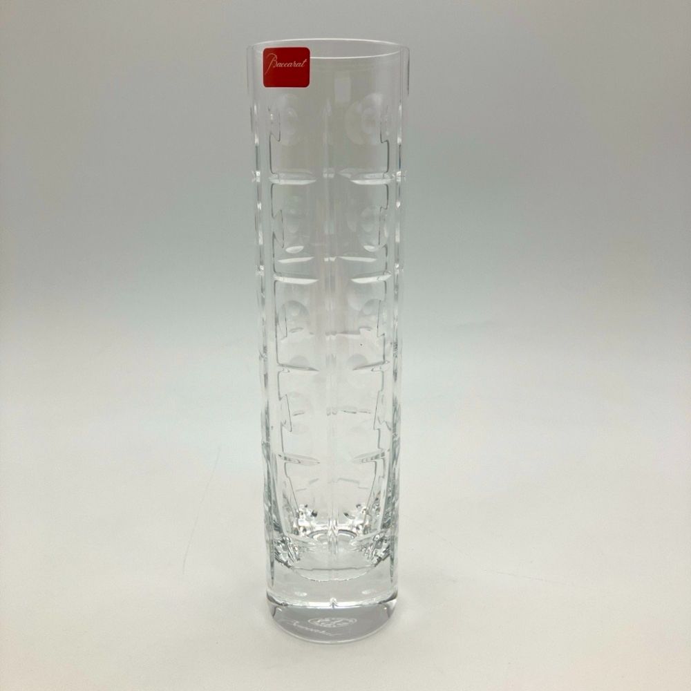 バカラ Baccarat エキノックス 一輪挿し 花瓶 フラワーベース クリスタル【中古】