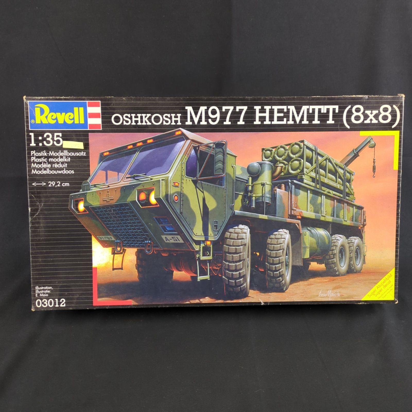 輸入キット 品 レベル Revell 03012 1|35 Oshkosh M977 HEMTT 8x8 オシュコシュ M977 HEMTT 8x8