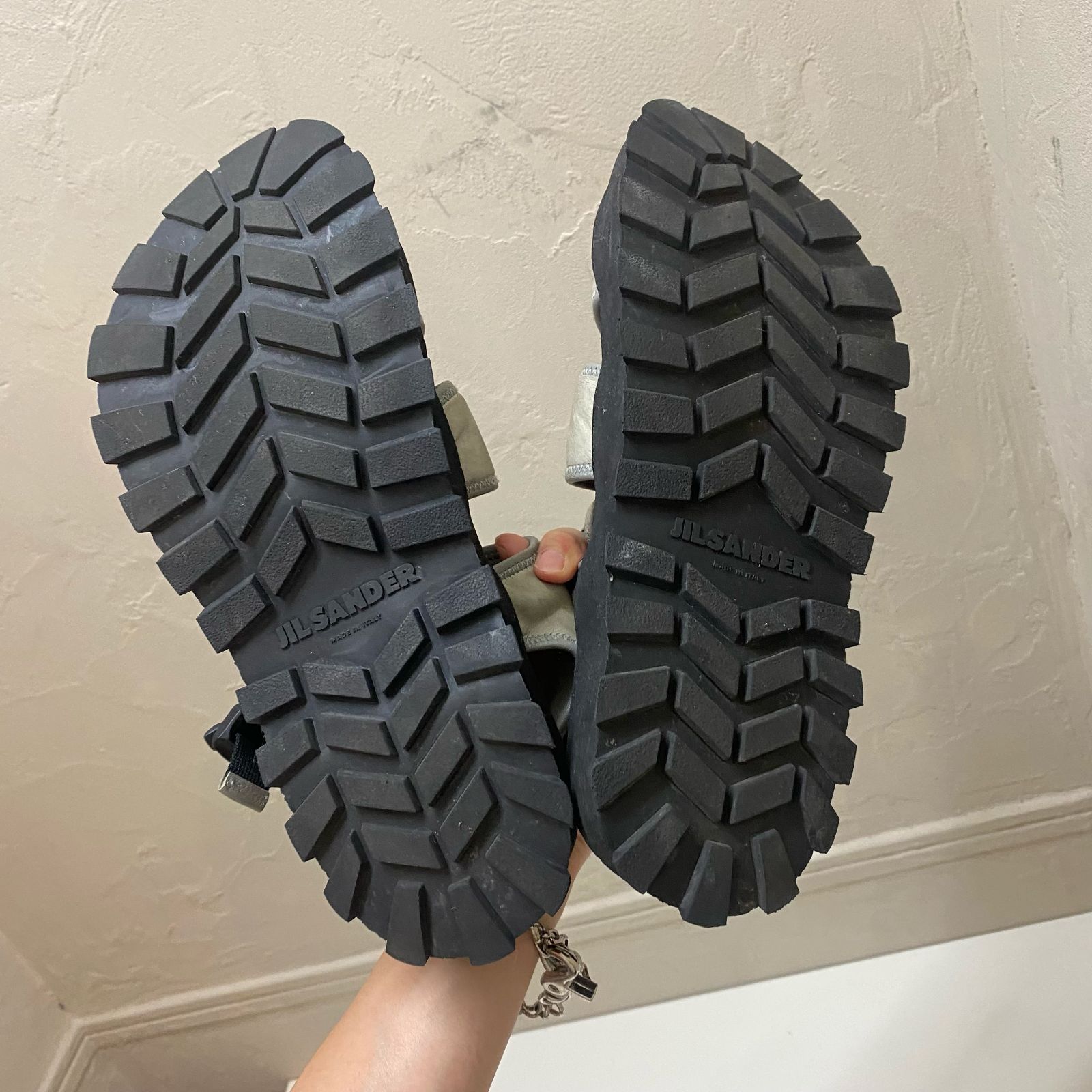 JIL SANDER SUEDE SANDALS スエードレザー サンダル 41 JIL SANDER SUEDE SANDALS スエードレザー サンダル 41