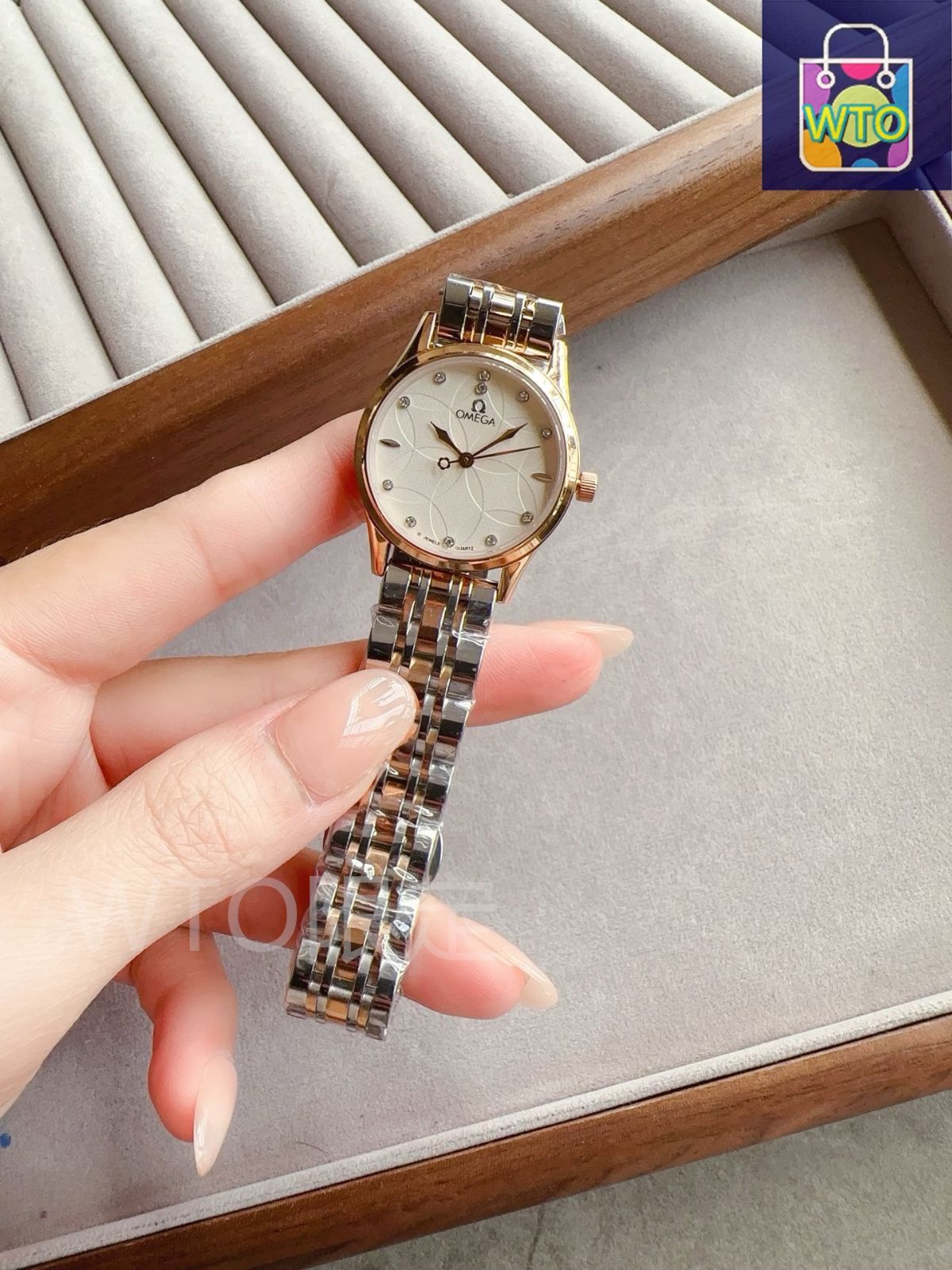 今日 OMEGA オメガ クォーツムーブメント搭載-WTO輸入2