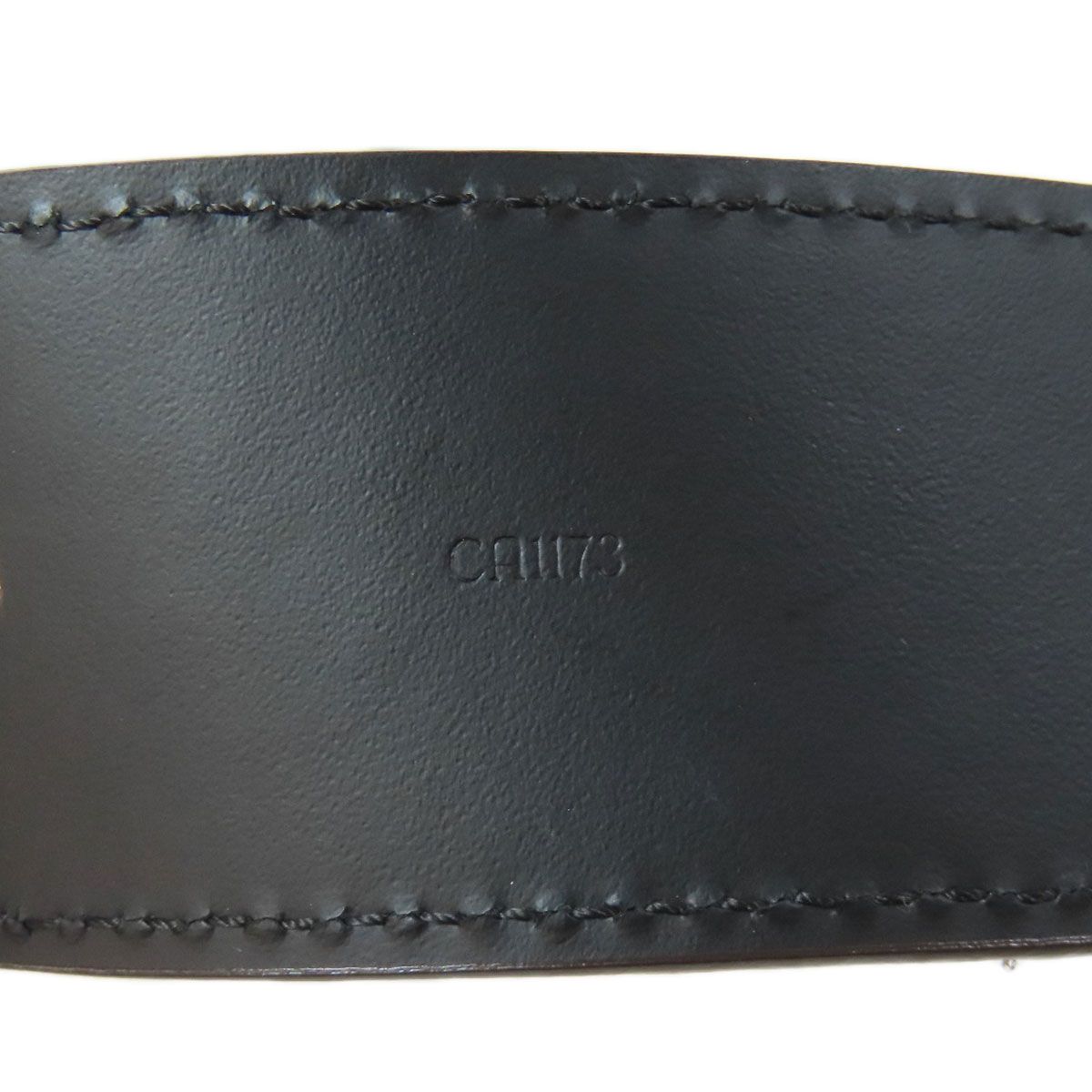  LOUIS VUITTON ルイヴィトン M 6876 サンチュール イニシアル ベルト レザー スウェード メンズ ベルト 小物