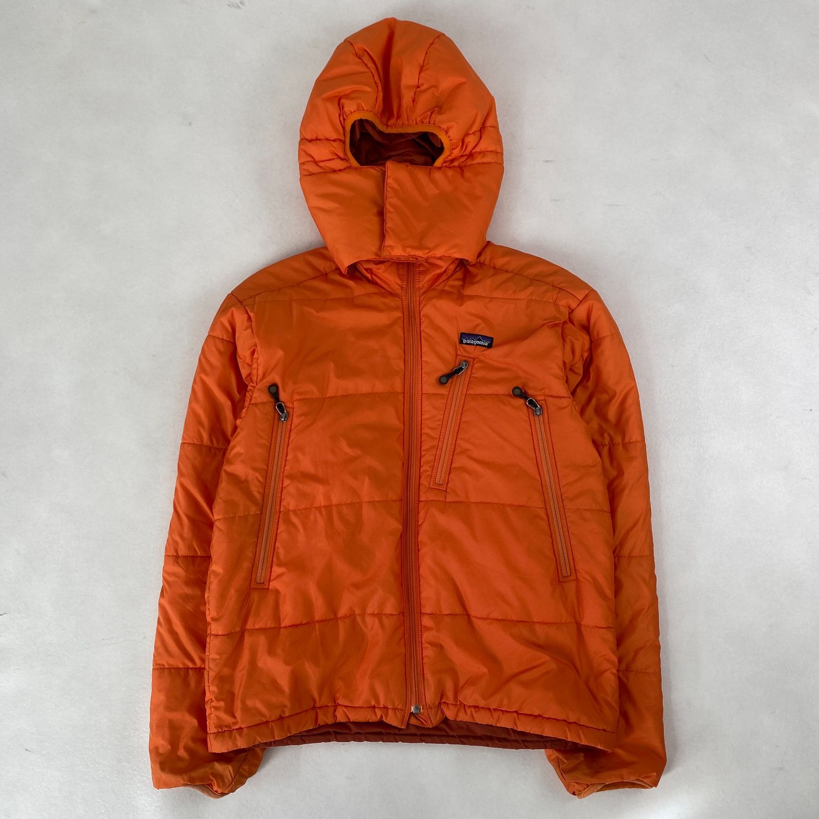 patagonia ダウンジャケット puff jacket パフジャケット 83990FA 高機能 オレンジ S M相当