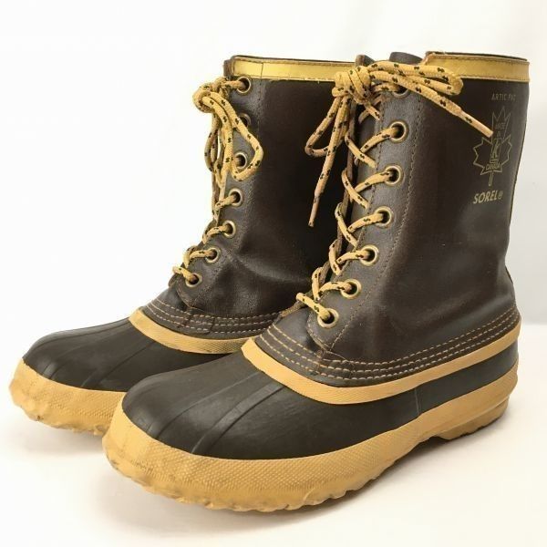 SOREL/ソレル/カフマン size7 25.0程度 Vintage カナダ製 スノーブーツ SOREL/ソレル/カフマン size7 25.0程度 Vintage カナダ製 スノーブーツ