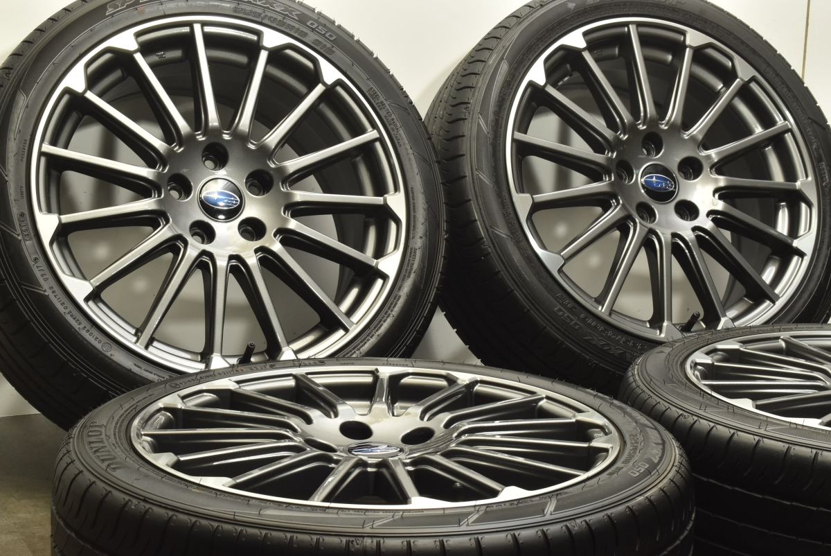 人気ホイール】スバル レヴォーグ STI 純正 18in 7.5J +55