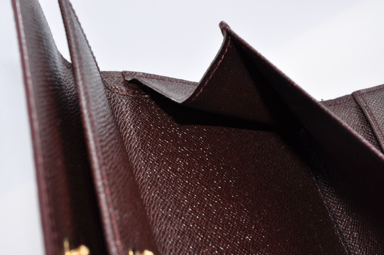 LOUIS VUITTON ルイヴィトン 長財布 ダミエ エベヌ ポルトトレゾール