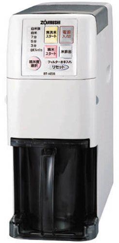 ZOJIRUSHI 家庭用マイコン無洗米精米機 5合 BT-AE05 ZOJIRUSHI 家庭用マイコン無洗米精米機 5合 BT-AE05-HL クール