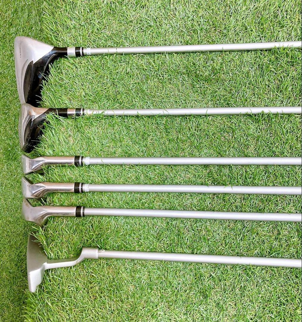 5.ジュニア ゴルフクラブセット 130cm〜 高学年 右利き スタンド式