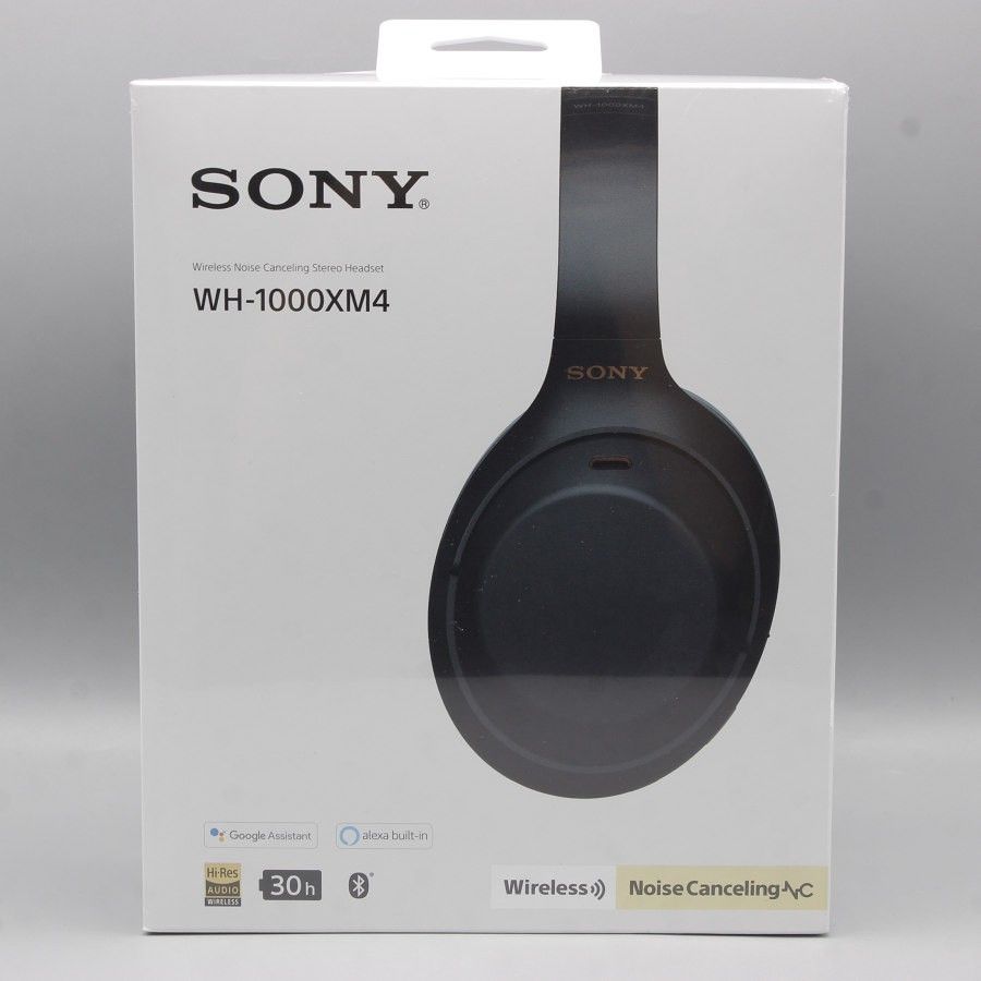 最新品得価新品未開封　SONY ワイヤレスヘッドホン WH-1000XM4 ブラック ヘッドフォン/イヤフォン
