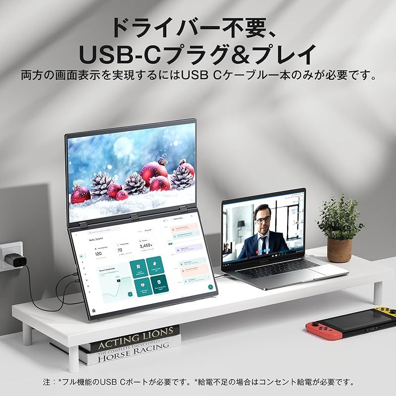 自動回転 IPS液晶パネル