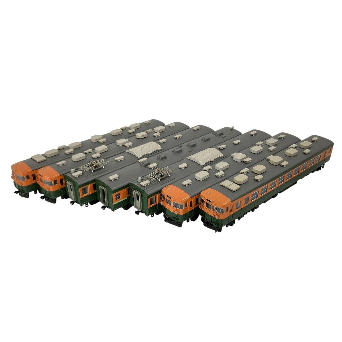 KATO 165系 800番台 急行電車 HOゲージ 7両セット 鉄道模型 W10478917