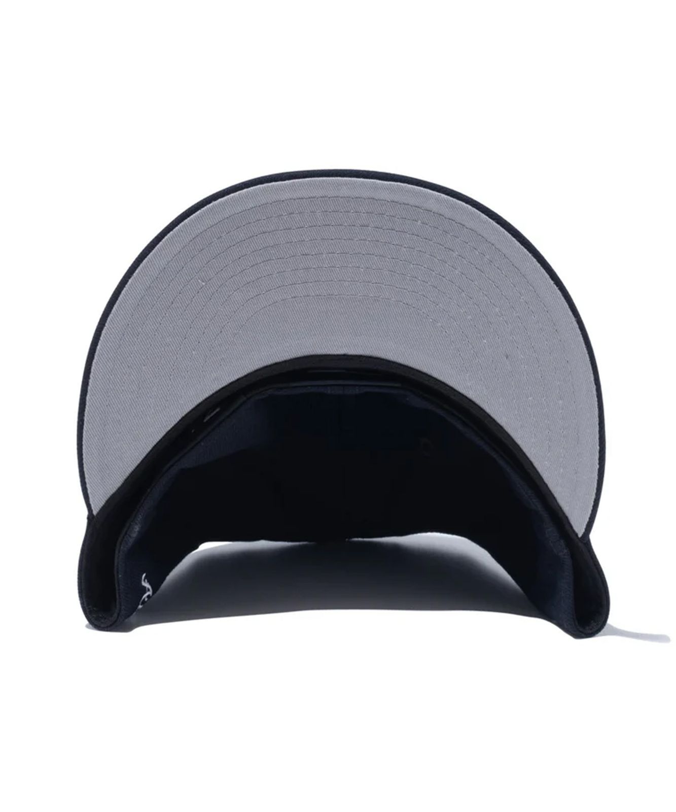 【ムラスポ公式】新品 NEW ERA ニューエラ キャップ 帽子 LP 59FIFTY Gray Undervisor アトランタ・ブレーブス ネイビー グレーアンダーバイザー 14109470