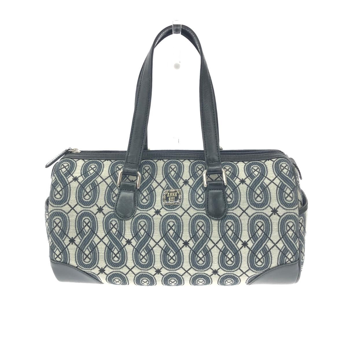 【アナスイ】ジャガード柄ボストンバッグ ANNA SUI アナスイ インフィニティ/ジャガード ミニボストンバッグ