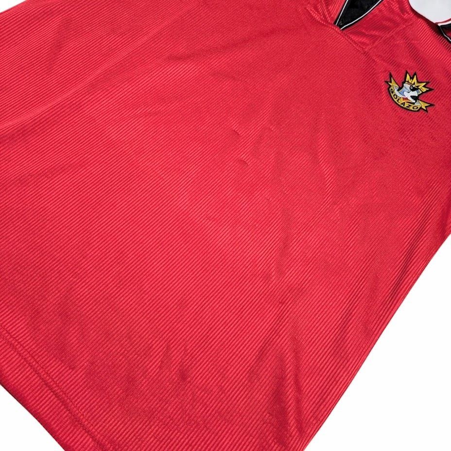 90s UMBRO アンブロ ゲームシャツ サッカーシャツ レッド サイズ L
