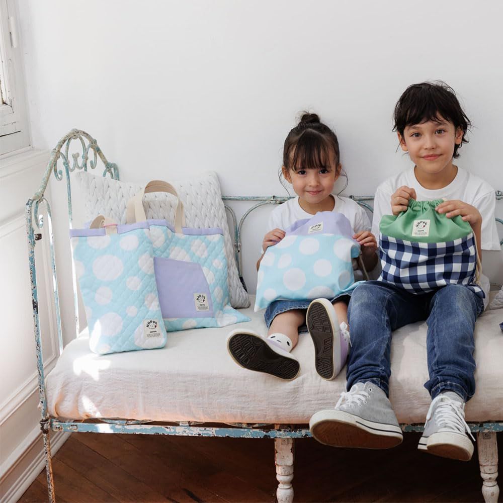 持ち手付き巾着 保育園