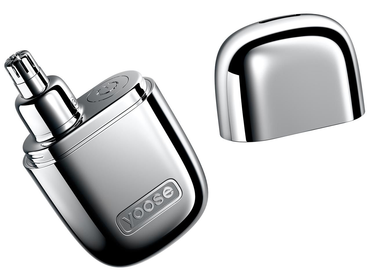 【新品・4営業日で発送】N1SSLV NOSE HAIR TRIMMER 鼻毛カッター シルバー