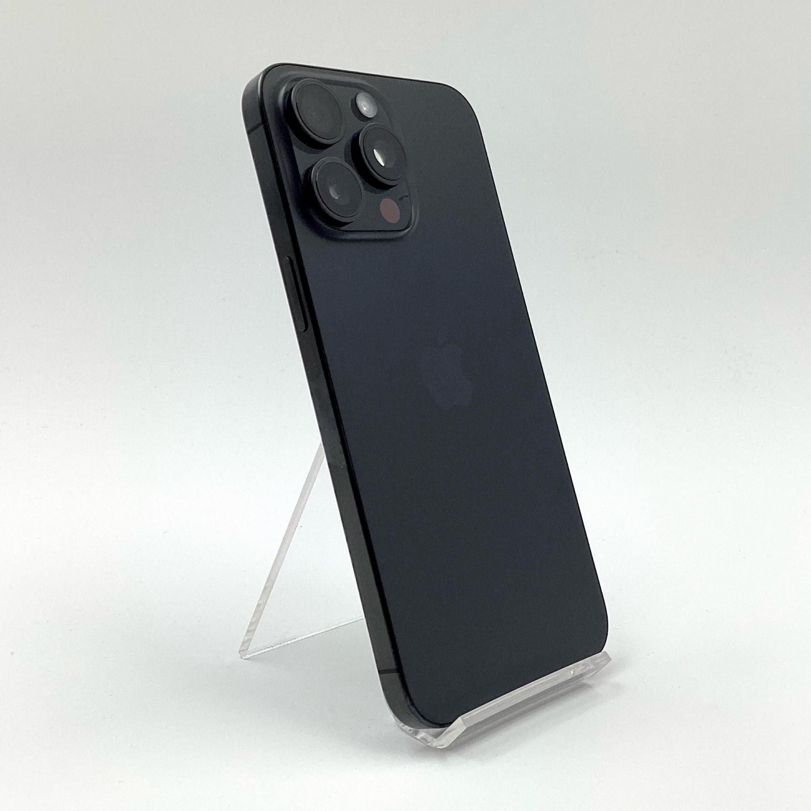 【全額返金保証】【最速発送】Apple iPhone 15 Pro Max 512GB ブラックチタニウム SIMフリー 美品 動作確認済 94%