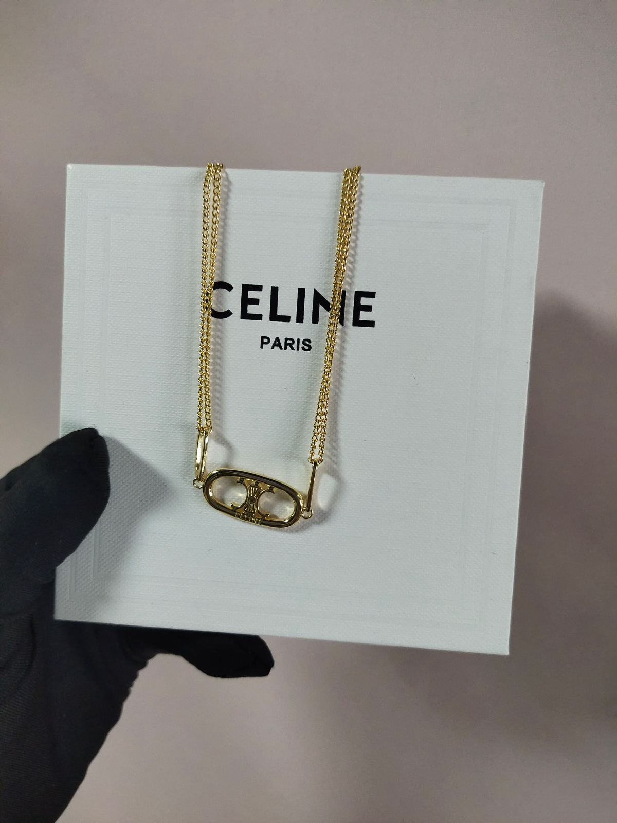 セリーヌ CELINE ネックレス トリオンフ