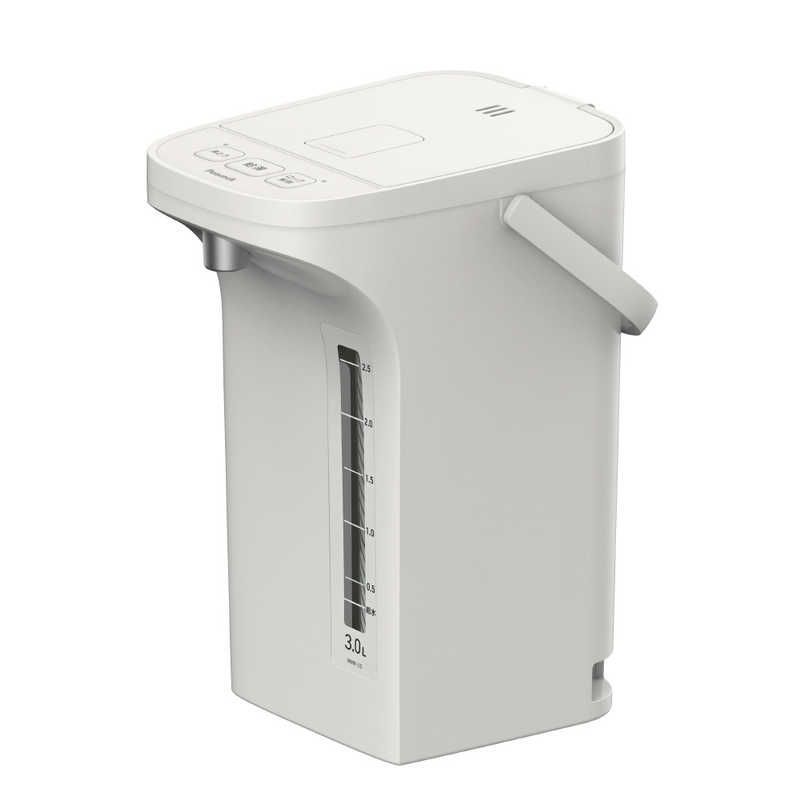未開梱 ピーコック 早沸きポット 3.0L 3.0L アッシュホワイト WMR-30