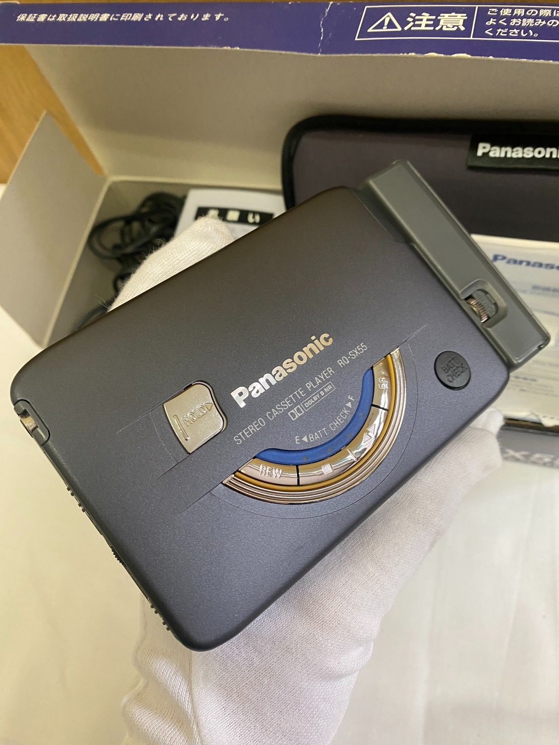 限界値下げ】Panasonic カセットプレイヤー RQ-SX55 STEREO CASSETTE