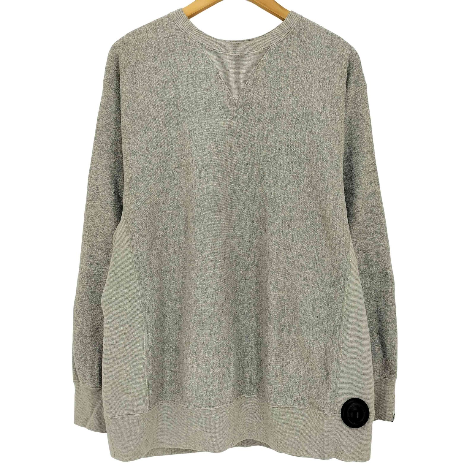 LOOPWHEELER(ループウィラー) TEST PRODUCT EXCHANGE SERVICE  前V リバース型 スウェット メンズ JPN：L 【中古】【ブランド古着バズストア】 ループウィラー LOOPWHEELER TEST PRODUCT EXCHANGE SERVICE 前V