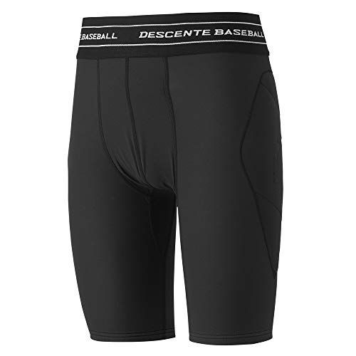 DESCENTE(デサント) STD-692P パッド付きスライディングパンツ BLK BLK（ブラック） M