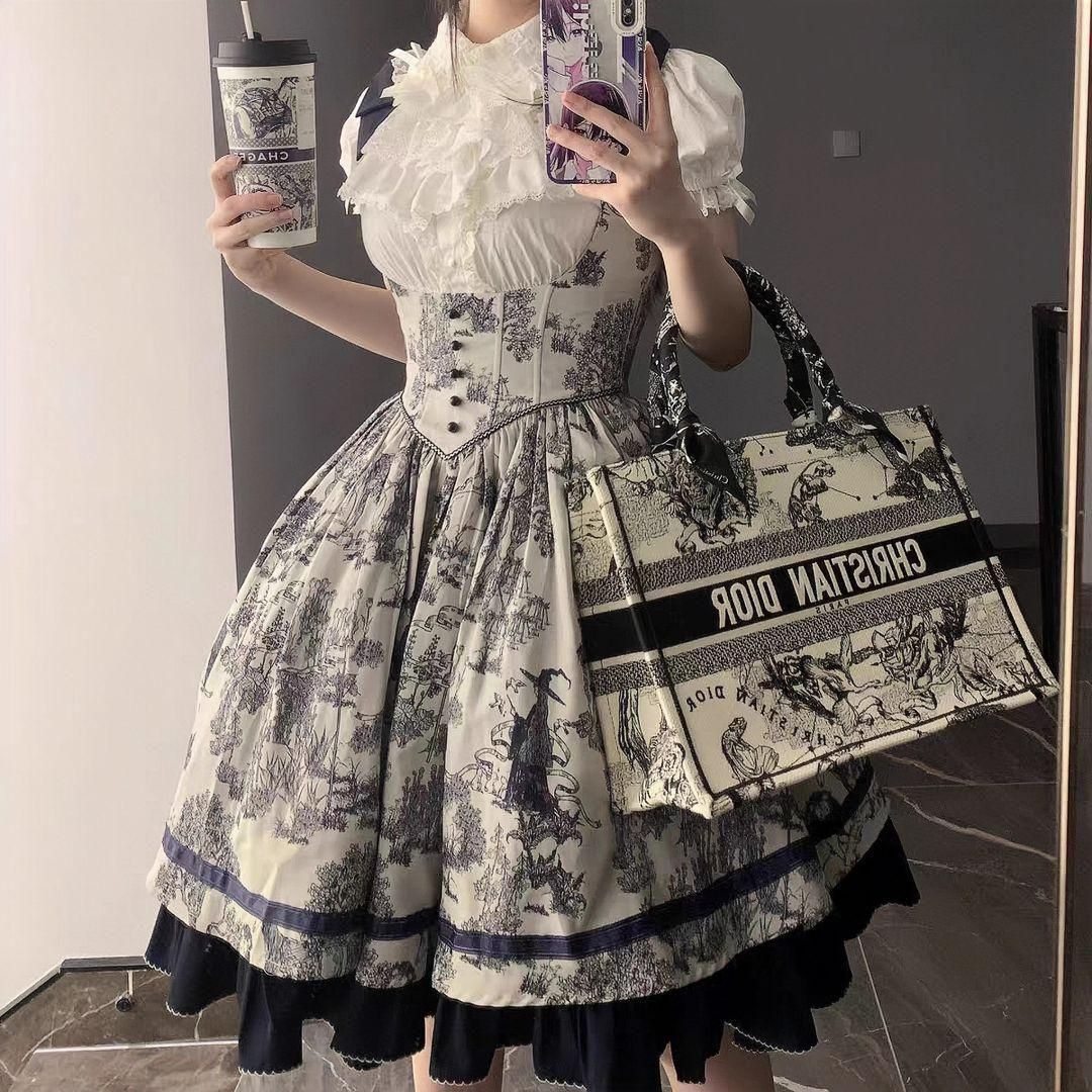 LT-95 豪華姫系 lolita 可愛 レトロ風 オリジナル 洋服 ロリータ LT-144 豪華姫系 lolita 可愛 レトロ風 オリジナル 洋服