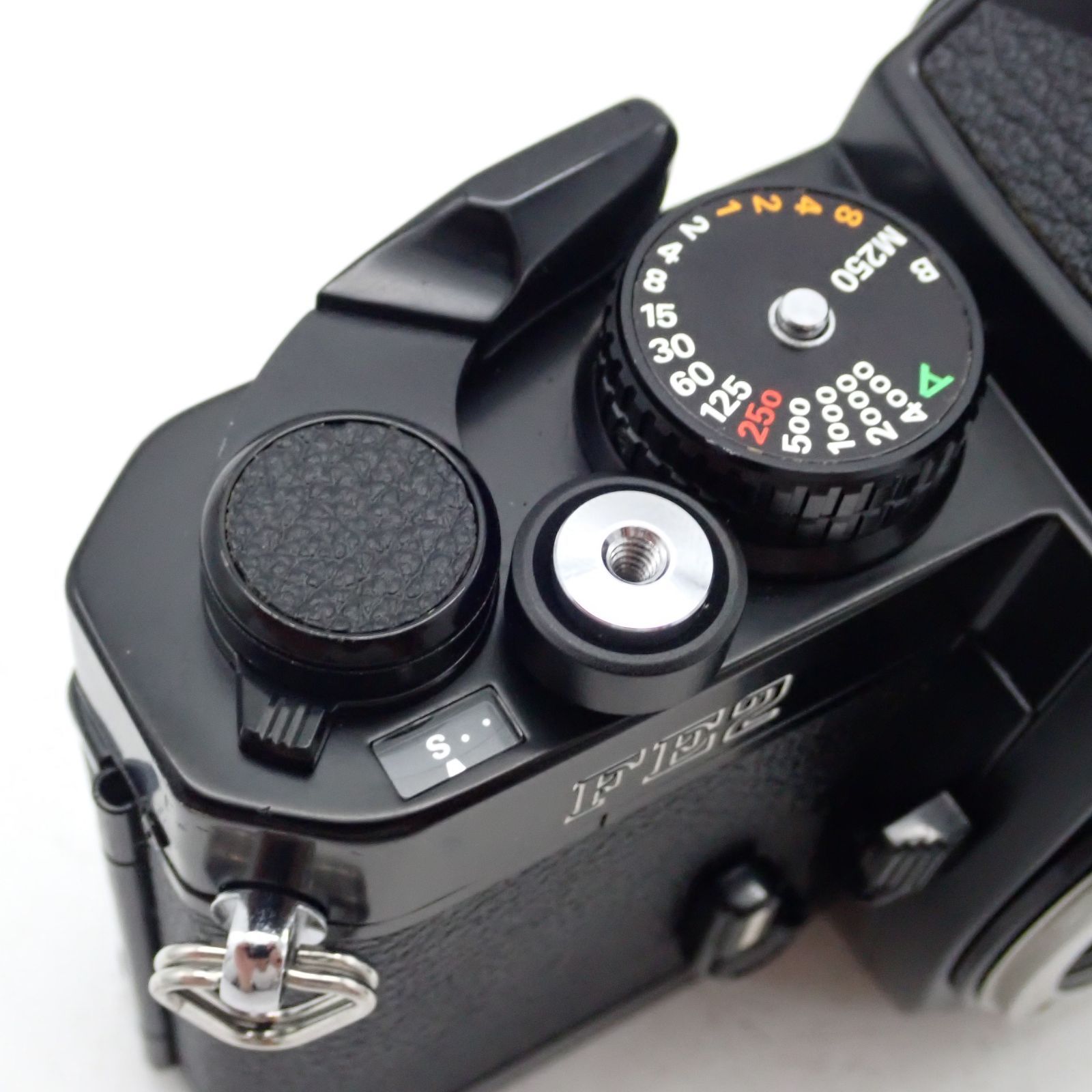 美品 Nikon FE2 ブラック 一眼レフフィルムカメラ Ais Ai-s