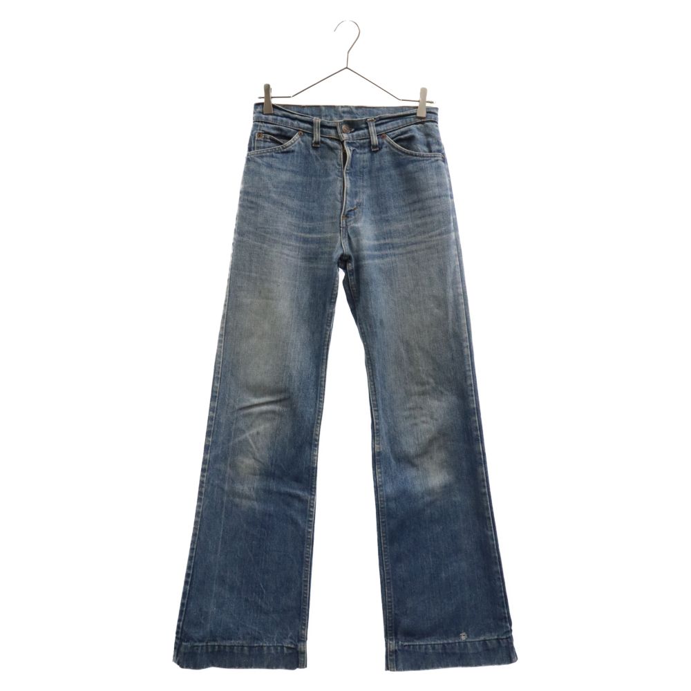Levi's (リーバイス) 80S オレンジタブ フレアデニムパンツ インディゴ ボタン裏235 42TALON ジップフライ