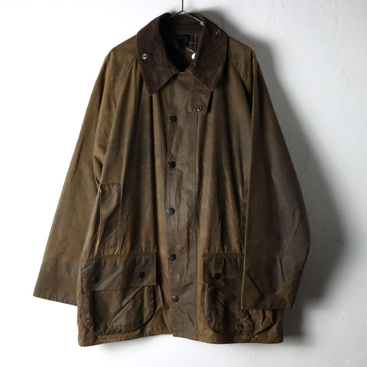 バブアー BARBOUR ビューフォート BEAUFORT オイルジャケット ブラウン size C44 112cm