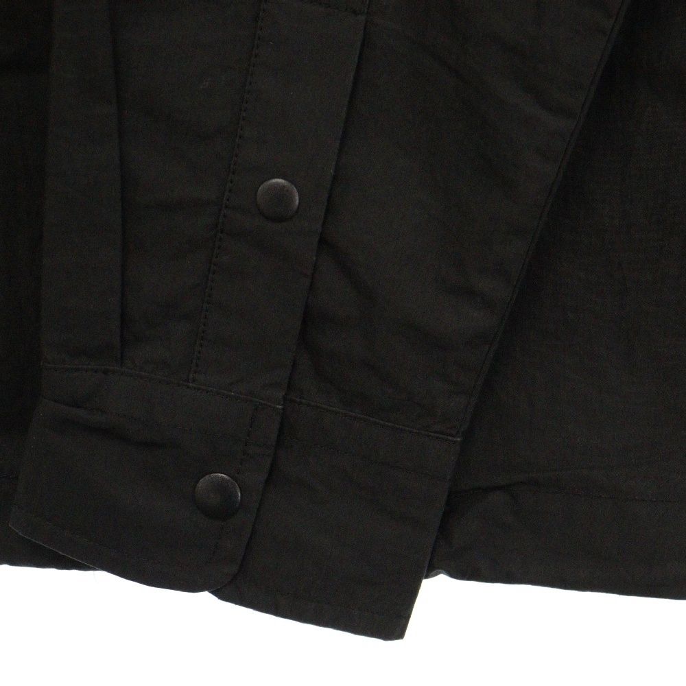 KITH キス 20AW × Quarter Zip Collared Shirt ビーエムダブリュー クォータージップシャツ ナイロン長袖シャツ ブラック KITH (キス) 20AW ×BMW Quarter Zip Collared Shirt ビーエム
