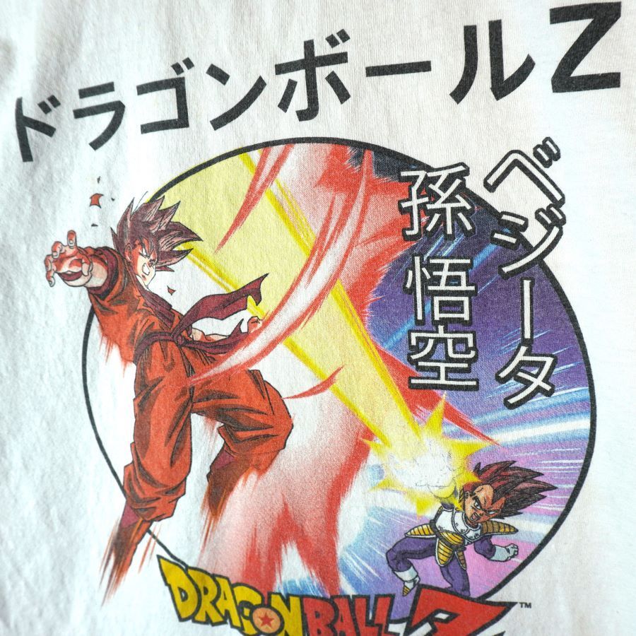 ドラゴンボール　バーダック 悟空 USA カタカナ ロゴ 半袖 tシャツ青 ドラゴンボール バーダック 悟空 USA カタカナ ロゴ 半袖 t