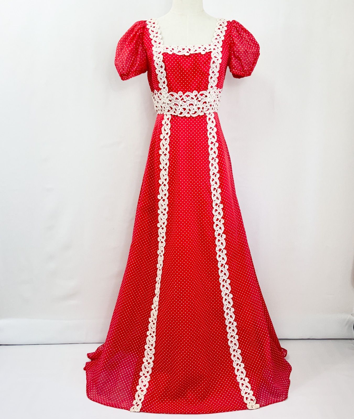 楽天市場】ロングワンピース レース ホワイト 白 結婚式 ロング丈 袖