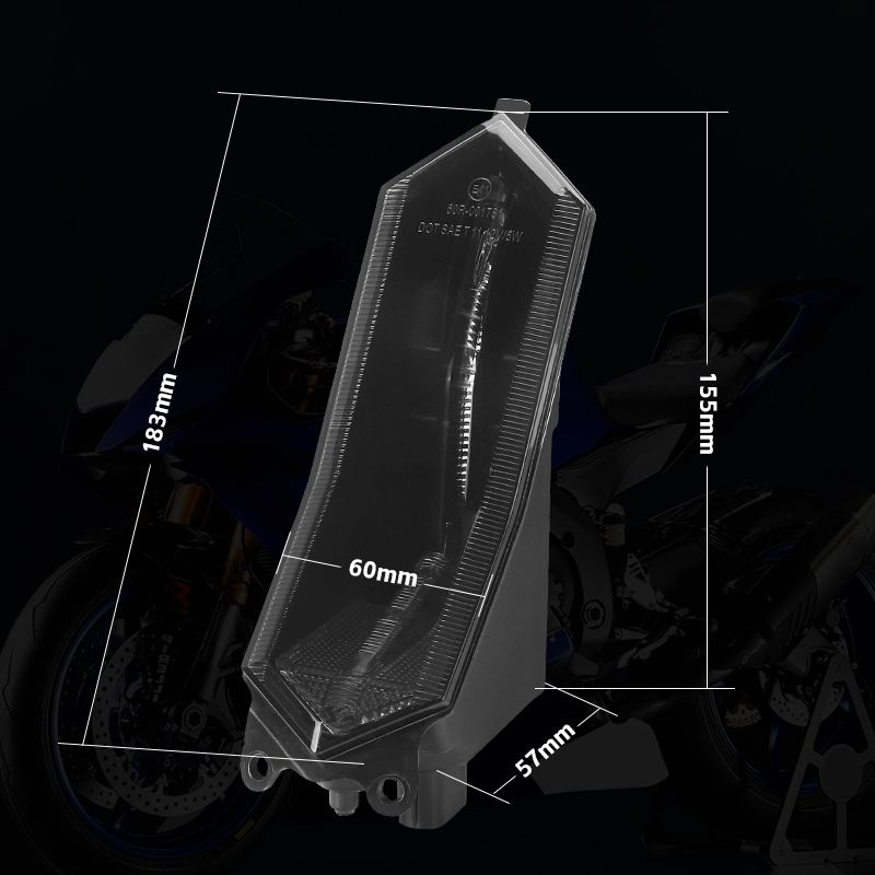 クロライト YZF R1 R6 R7 テールライト YZF-R1/R1M/R6/R7 クロライト