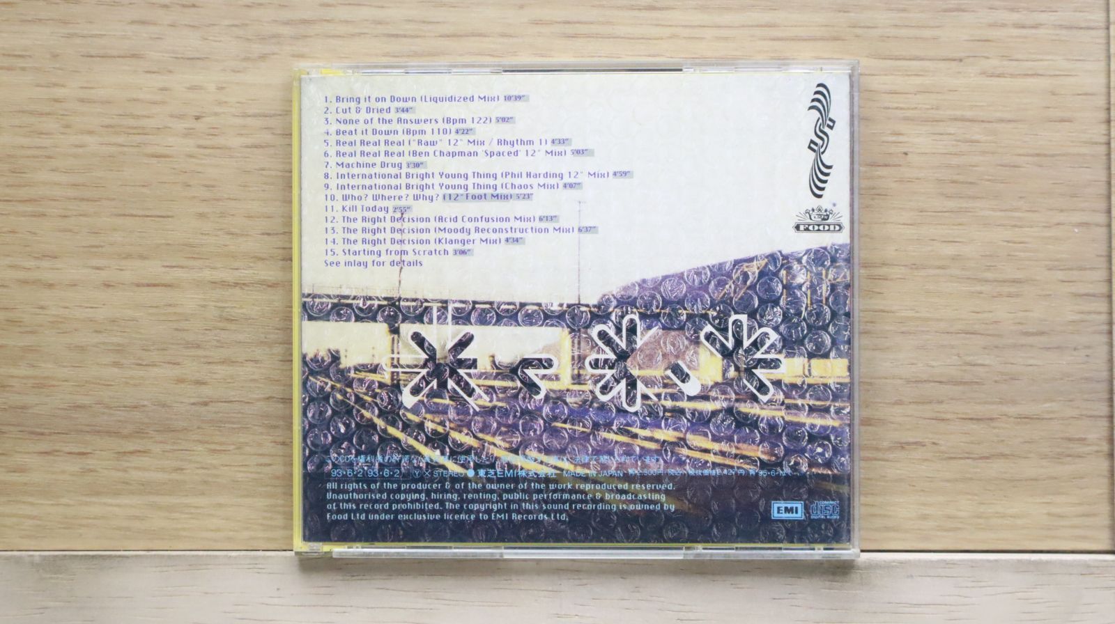 国内盤CD☆ジーザス・ジョーンズ/Jesus Jones□ スクラッチドー